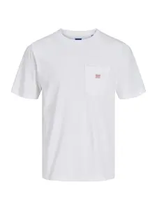 JACK & JONES Tričko 'JPRBlucaleb'  biela