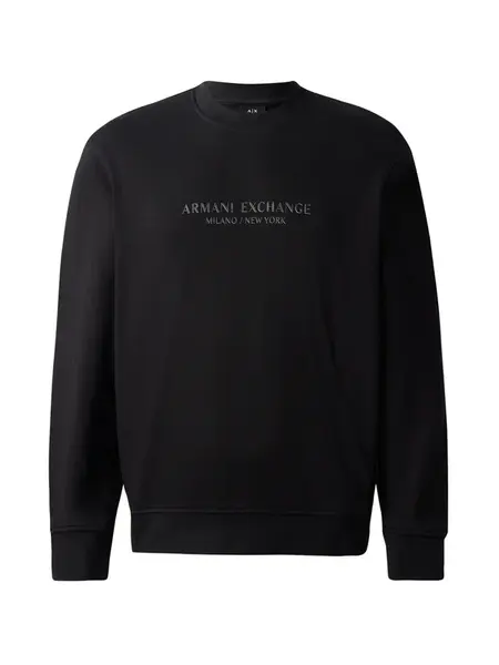 ARMANI EXCHANGE Mikina  tmavosivá / čierna