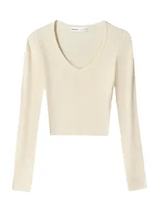 Bershka Sveter  nebielená