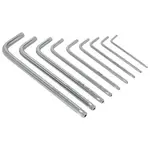 Klíče TORX s otvorem, T10 - T50, dlouhé, STALCO, set 9 ks