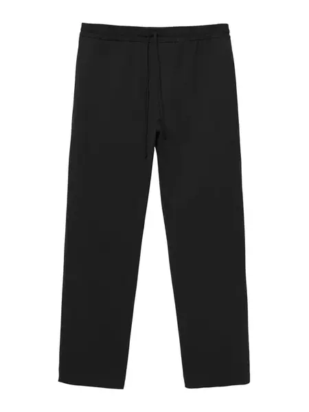 Pull&Bear Nohavice  čierna