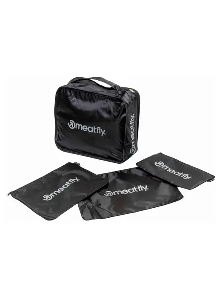 Meatfly sada cestovních organizérů Black | Černá | Velikost One Size