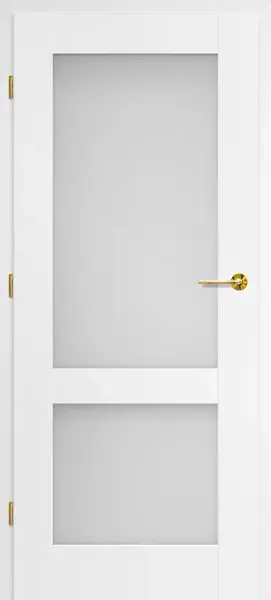 Bílé interiérové dveře Nemézie 15 (UV Lak) - Výška 210 cm
