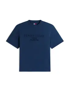 Tommy Jeans Tričko '90S NEW CLASSICS'  námornícka modrá