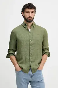 Tommy Hilfiger košile pánská lněná