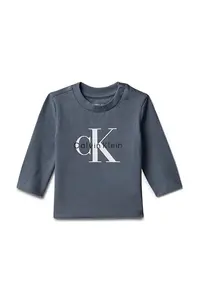 Calvin Klein Jeans tričko s dlhým rukávom detské s bavlnou