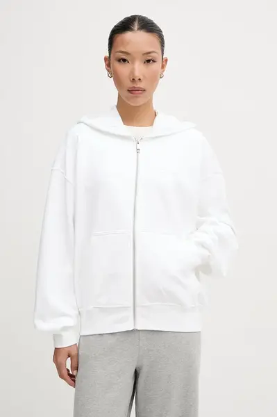 Calvin Klein mikina s kapucí dámská bavlněná