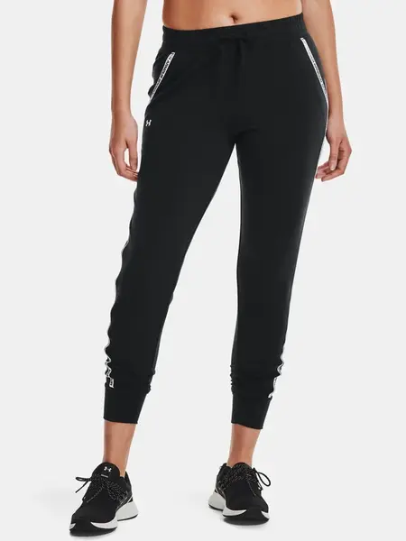 Under Armour Sweatpants Rival Terry Taped Pant-BLK - Ladies