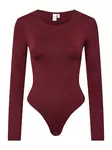 YAS Košeľové body 'YASRuby'  tmavočervená