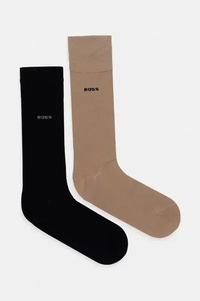 BOSS ponožky pánské 2P RS Bamboo 2-pack