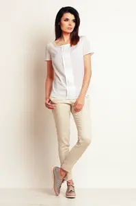 Infinite You Woman's Blouse M098 Ecru