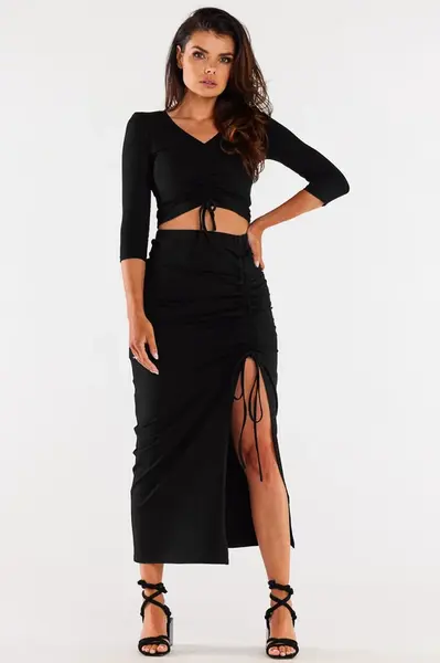 Infinite You Woman's Skirt M305 Black