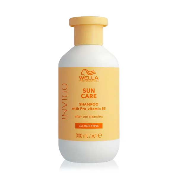 Čisticí šampon pro vlasy namáhané sluncem Wella Professionals Invigo Sun Care Shampoo - 300 ml (99350169977) + dárek zdarma
