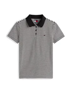 Tommy Jeans Tričko 'ESSENTIAL'  čierna / biela