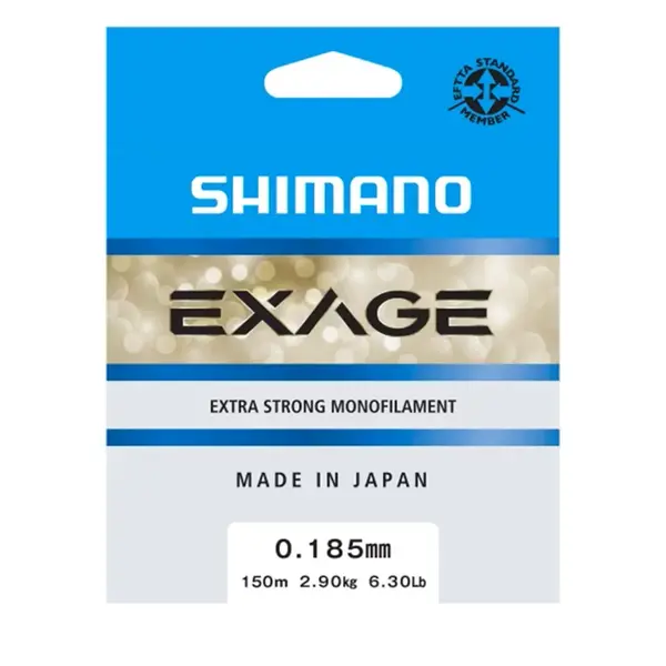 Vlasec shimano exage 300 m - 0,185 mm 2,9 kg