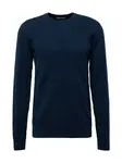 KnowledgeCotton Apparel Sveter 'Vagn'  tmavomodrá