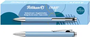 Pelikan - Pero kuličkové K10 modré Snap Metalic