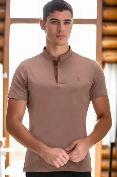 T9560 DEWBERRY T-SHIRT-COFFEE