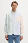 Tommy Jeans košeľa pánska bavlnená