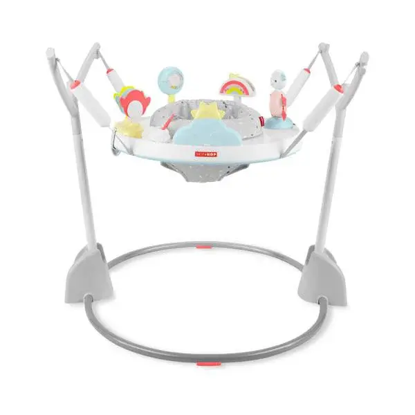 SKIP HOP Skákadlo/Aktivní centrum 2v1 Silver Lining Cloud™ 4m+