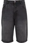Urban Classics Džínsy '90's'  čierny denim