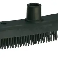 Antistatický smeták se škrabkou Sibel Rubber Broom - černý (8451961) + dárek zdarma