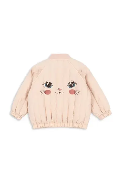 Konges Sløjd  Dětská bomber bunda  JUNO KITTY BOMBER JACKET