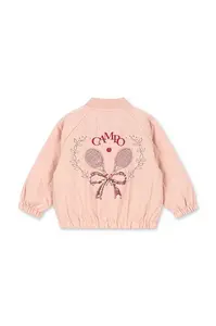Konges Sløjd  Dětská bomber bunda  JUNO SEQUIN BOMBER JACKET