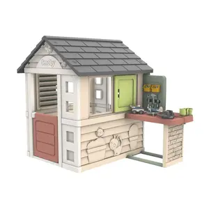 Smoby Domček Life Nature s dielňou pre kutilov