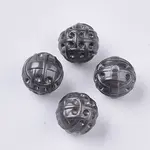 Spray Painted Opaque Acrylic Bead Rhinestone Settings
