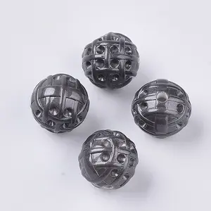 Spray Painted Opaque Acrylic Bead Rhinestone Settings