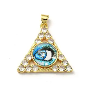 Real 18K Gold Plated Brass Pendants