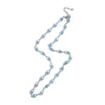 Evil Eye Plastic Link Chain Necklace