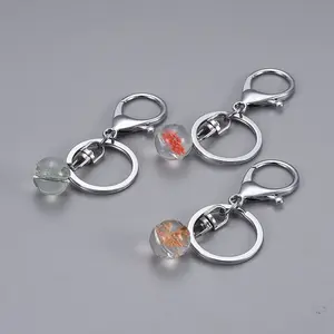 Glass Pendants Keychain