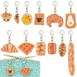 12Pcs Resin Pendant Locking Stitch Markers