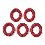 Spray Painted CCB Plastic Linking Rings