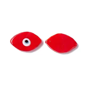 Handmade Evil Eye Lampwork Cabochons