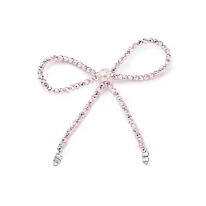 Alloy & Glass Bowknot Chandelier Component Links