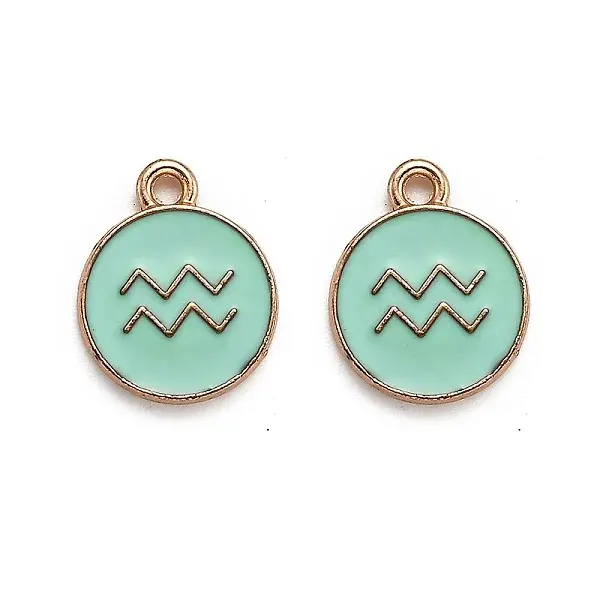 Alloy Enamel Pendants