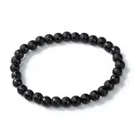 Frosted Glass Beads Stretch Bracelets