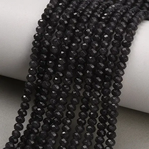 Dyed Natural White Jade Beads Strands