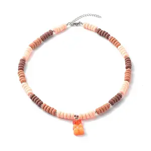 Polymer Clay Beaded Necklaces