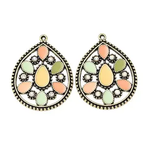 Alloy Enamel Pendants