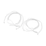 2Pcs Nylon Braided Bracelet Makings