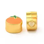 Rack Plating Alloy Enamel Beads