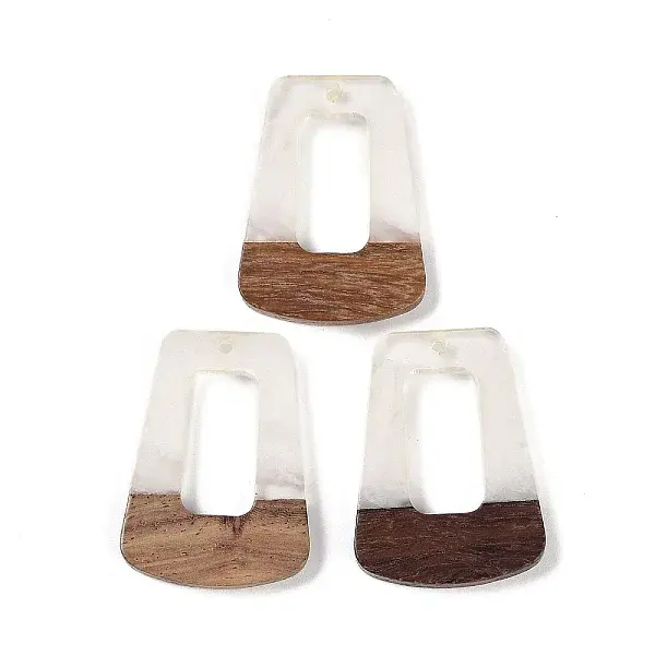 Resin & Wood Pendants