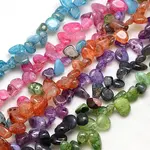 Natural Nuggets Crackle Agate Beads Strands