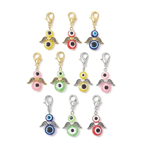 Ecil Eye Angel Resin Pendant Decorations