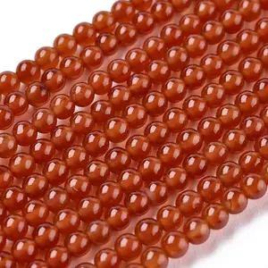 Natural Carnelian Bead Strands