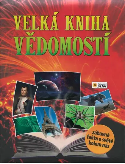 Velká kniha vědomostí - červená (poškozená)